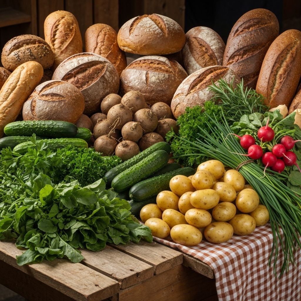 German cuisine ingredients